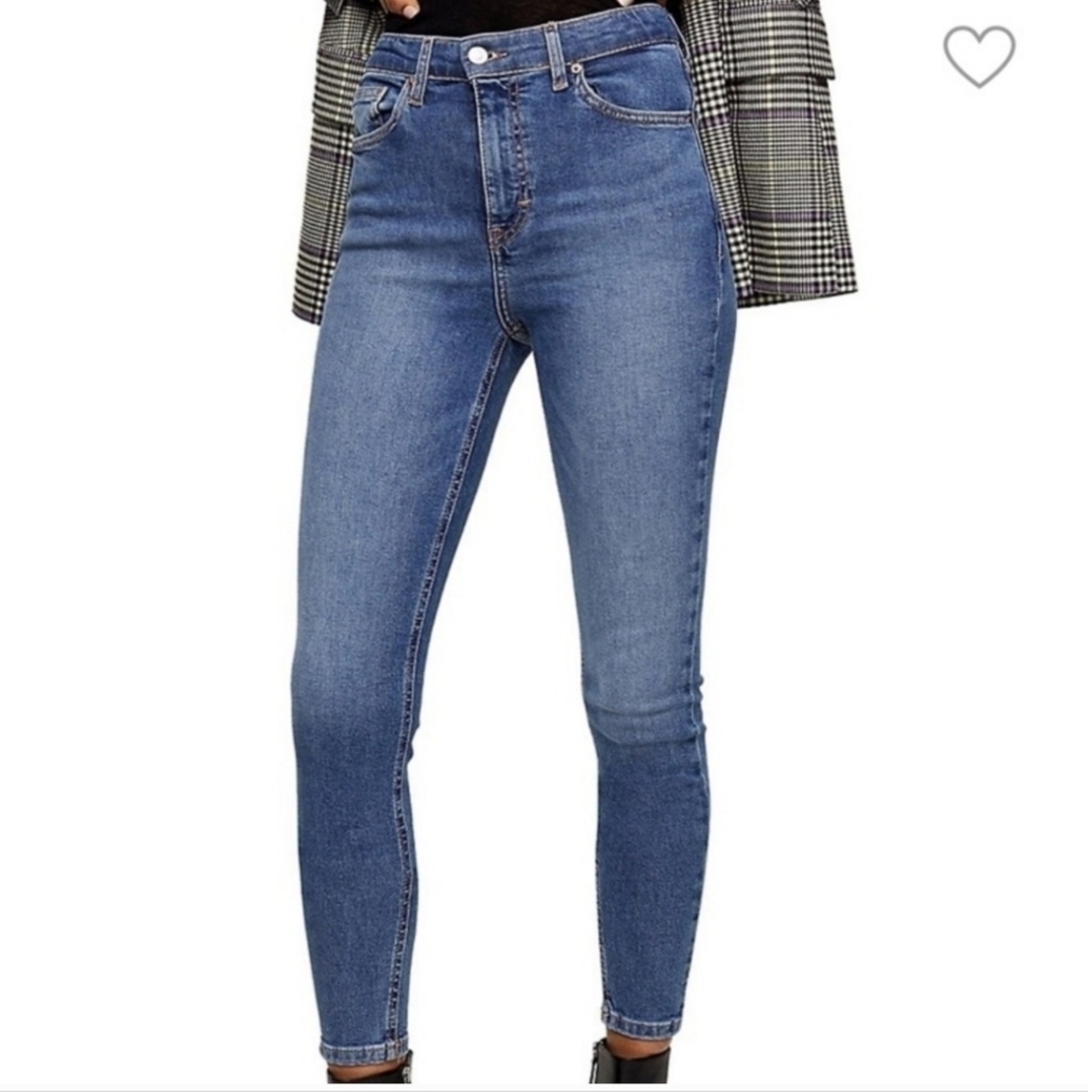 Topshop high rise Jamie jeans